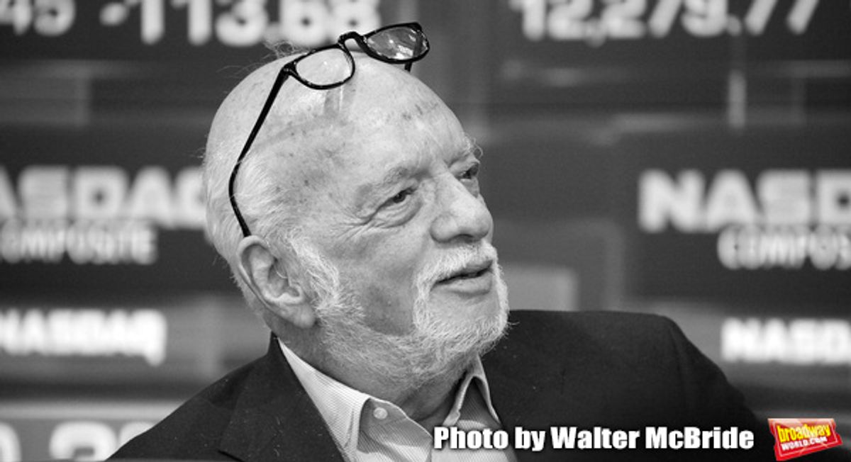 Harold Prince joins Dunkin Donuts to celebrate 'National Donut Day' as well as unveiling their new Electronic Billboard in Times Square, New York on 6/1/2012 at 