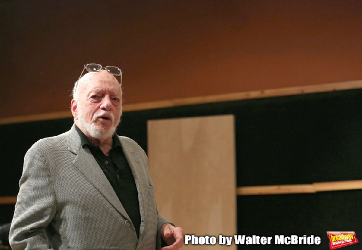 Hal Prince during the press day preview of 'Prince of Broadway' at SIR Studio on October 5, 2015 in New York City. at 
