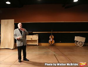 Hal Prince during the press day preview of 'Prince of Broadway' at SIR Studio on Octo Photo