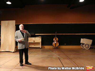 Hal Prince during the press day preview of 'Prince of Broadway' at SIR Studio on Octo Photo