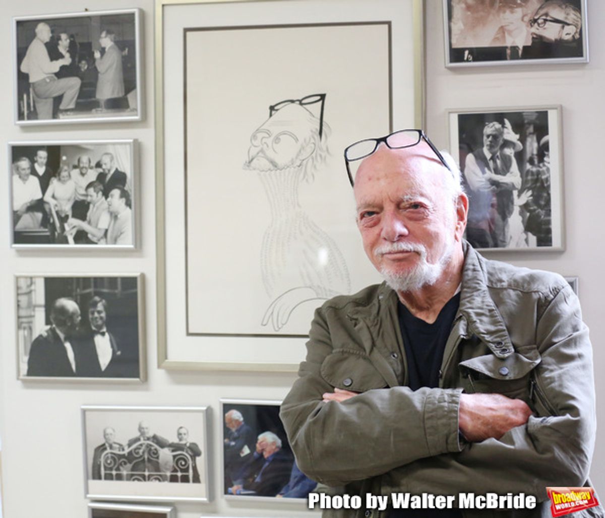 Hal Prince in his office on July 30, 2015 in New York City. at 