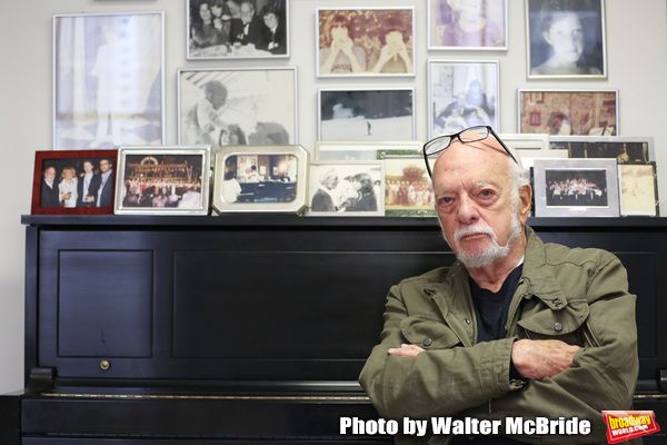 Hal Prince in his office on July 30, 2015 in New York City. Photo