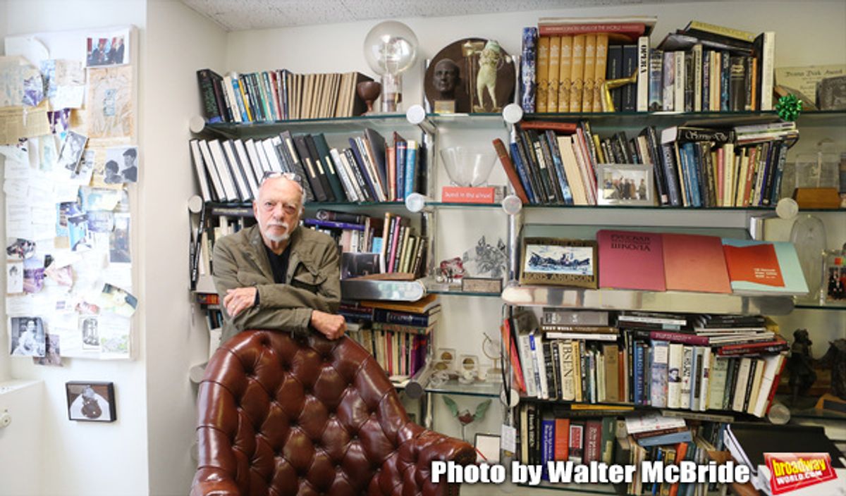 Hal Prince in his office on July 30, 2015 in New York City. at 