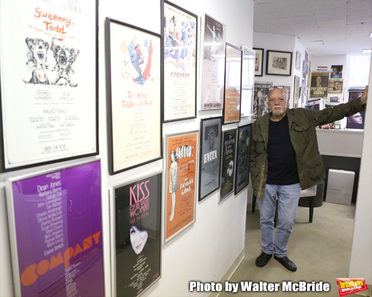 Hal Prince in his office on July 30, 2015 in New York City. at 