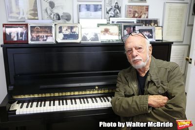 Hal Prince in his office on July 30, 2015 in New York City. Photo