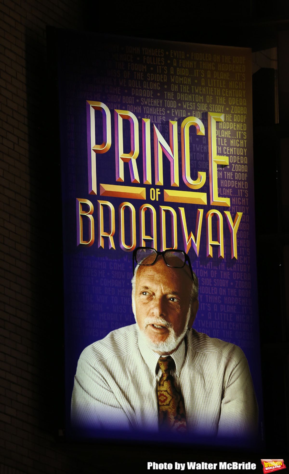 Theatre Marquee for Broadway Opening Night performance of 'The Prince of Broadway' at the Samuel J. Friedman Theatre on August 24, 2017 in New York City. at 