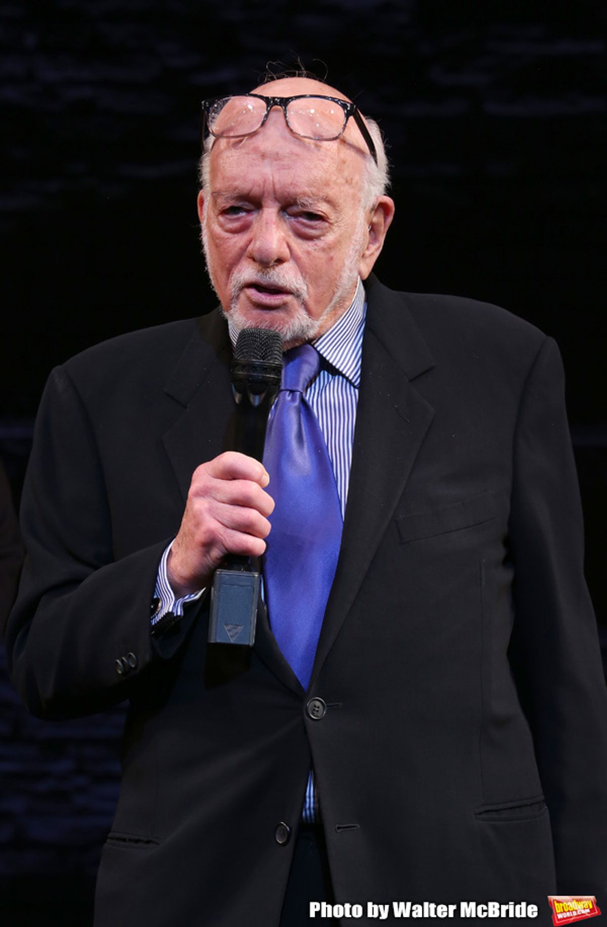Hal Prince during the Broadway Opening Night performance Curtain Call for 'The Prince of Broadway' at the Samuel J. Friedman Theatre on August 24, 2017 in New York City. at 