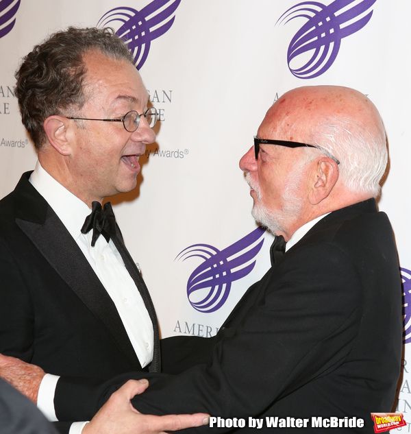 William Ivey Long and Hal Prince attending the The 2013 American Theatre Wing's Annua Photo