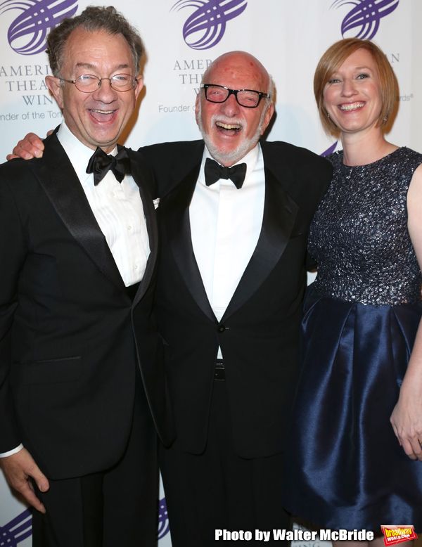 William Ivey Long, Hal Prince and Heather Hitchens attending the The 2013 American Th Photo