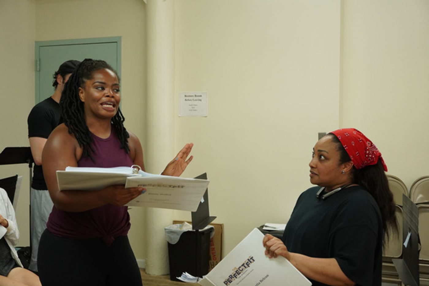 Photo Flash: In Rehearsal With THE PERFECT FIT At Rave Theatre Festival  Image