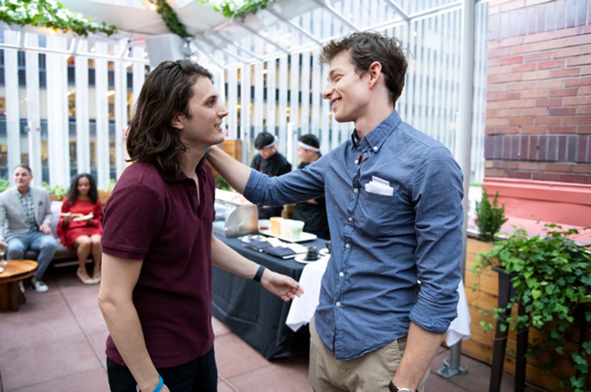 Alex Boniello, Mike Faist at 