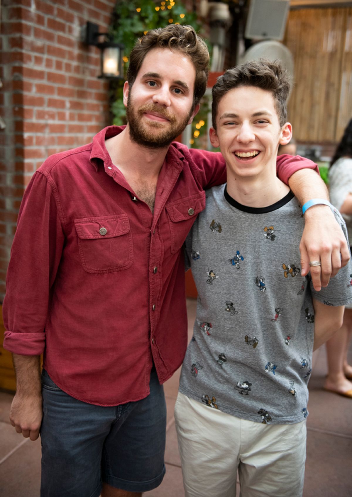 Ben Platt, Andrew Feldman at 