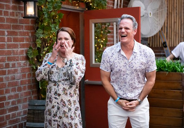 Jennifer Laura Thompson, Michael Park Photo