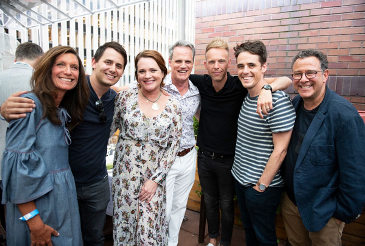 Photo Flash: Original Cast of DEAR EVAN HANSEN Assembles To Send Off Jennifer Laura Thompson And Michael Park  Image