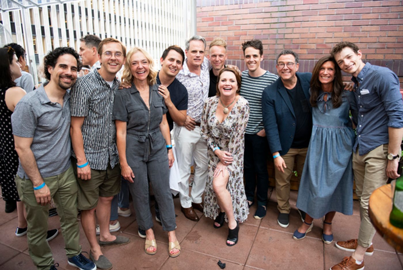 Photo Flash: Original Cast of DEAR EVAN HANSEN Assembles To Send Off Jennifer Laura Thompson And Michael Park  Image