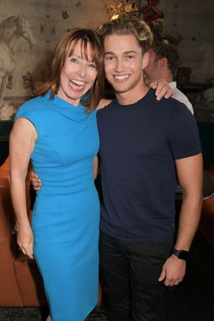 Kay Burley and AJ Pritchard @ BroadwayWorld Kay Burley and AJ Pritchard Photo