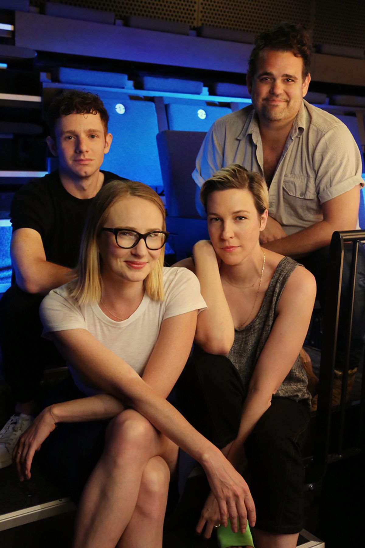 Chris Perfetti, Greg Hildreth, Halley Feiffer, Rebecca Henderson at 