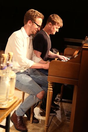 Ryan Spahn and Steven Boyer @ BroadwayWorld Ryan Spahn and Steven Boyer Photo