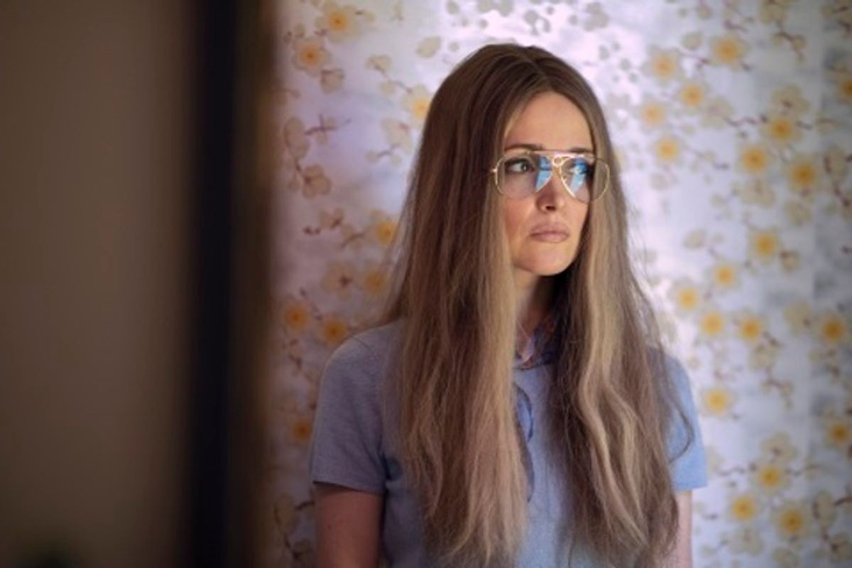 Rose Byrne as Gloria Steinem at 