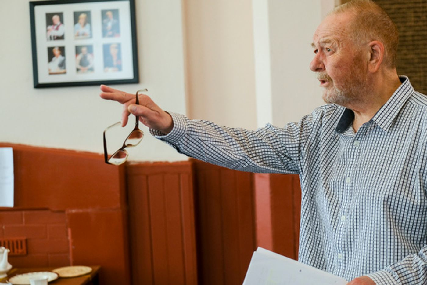 Photo Flash: Inside Rehearsal For Alan Ayckbourn's BIRTHDAYS PAST, BIRTHDAYS PRESENT at Scarborough's Stephen Joseph Theatre  Image