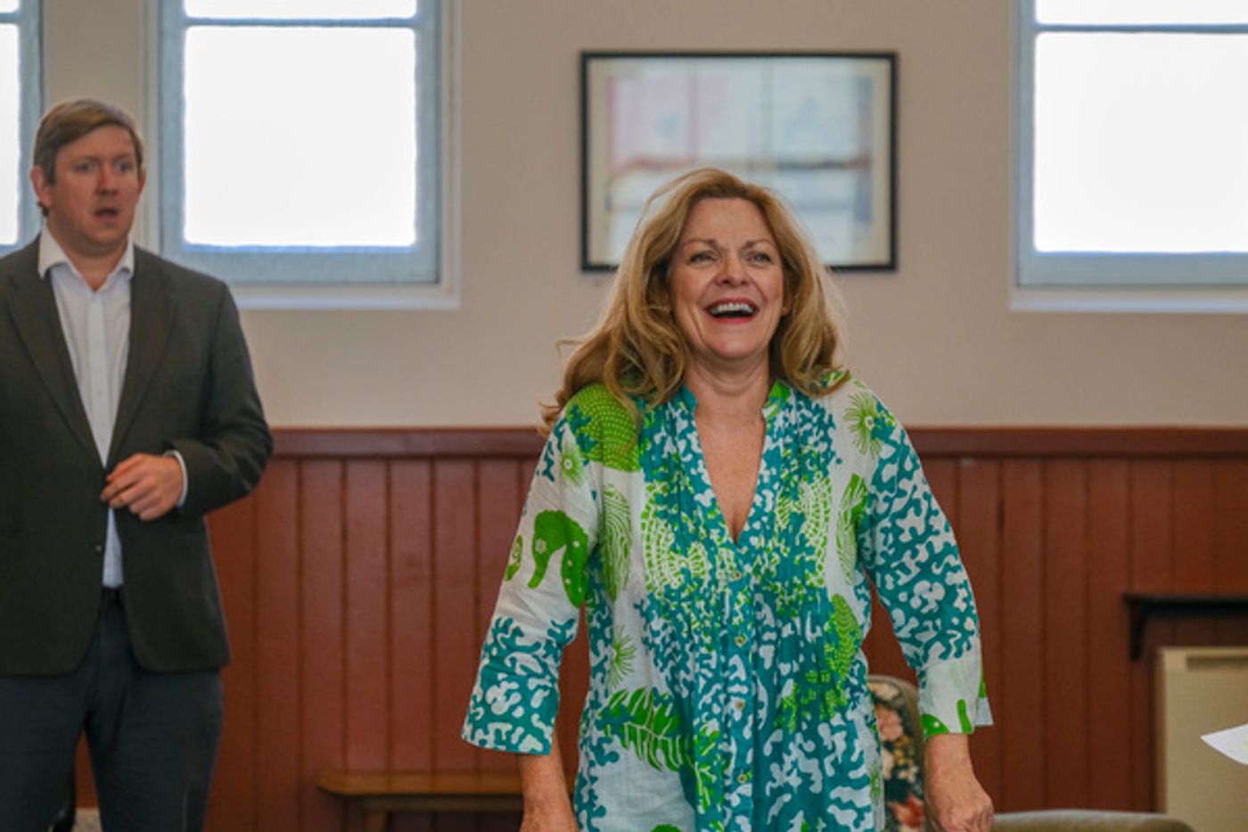 Photo Flash: Inside Rehearsal For Alan Ayckbourn's BIRTHDAYS PAST, BIRTHDAYS PRESENT at Scarborough's Stephen Joseph Theatre  Image