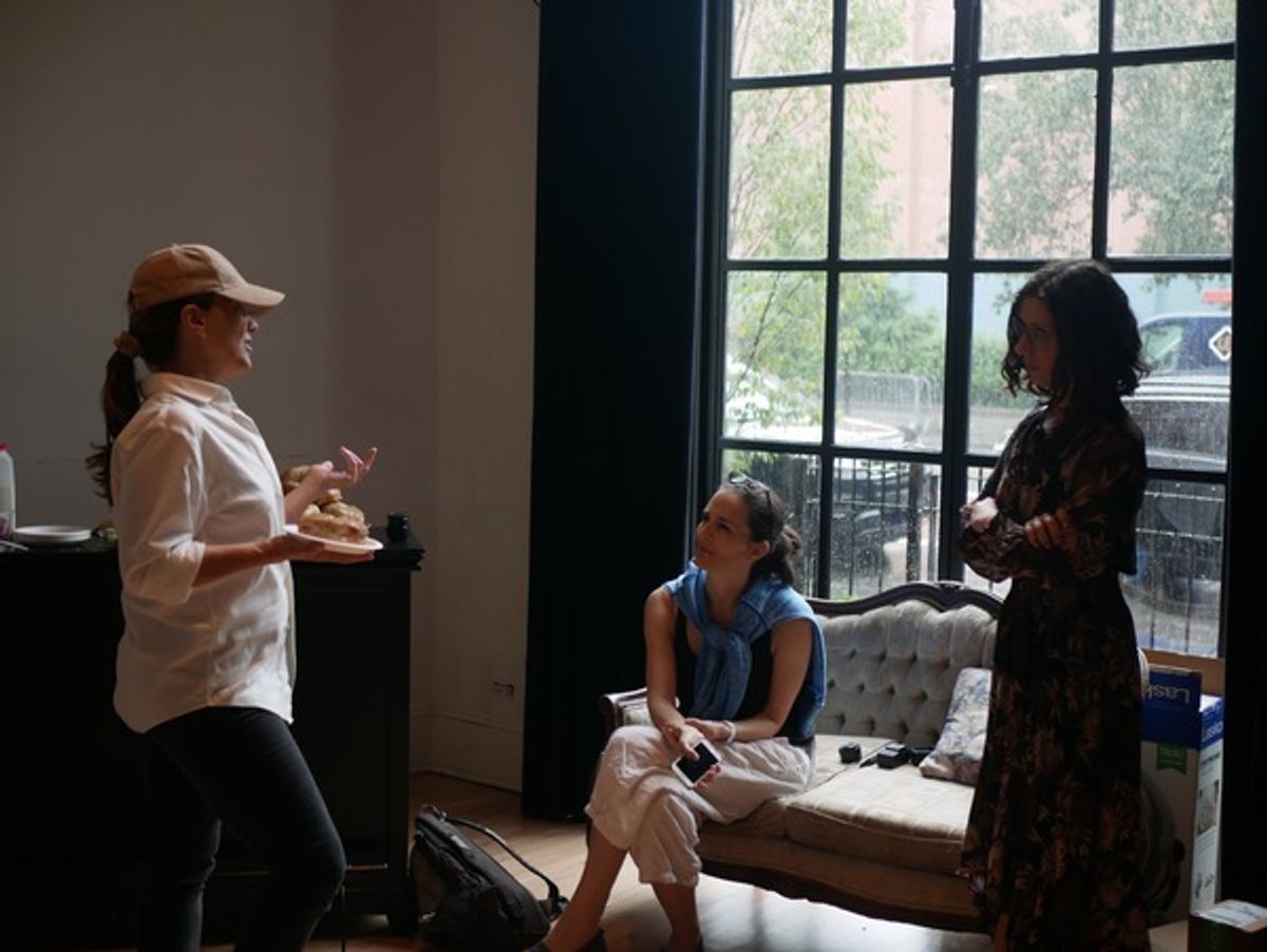 Alice Ripley, Charlotte Cohn and Liz Flemming at 