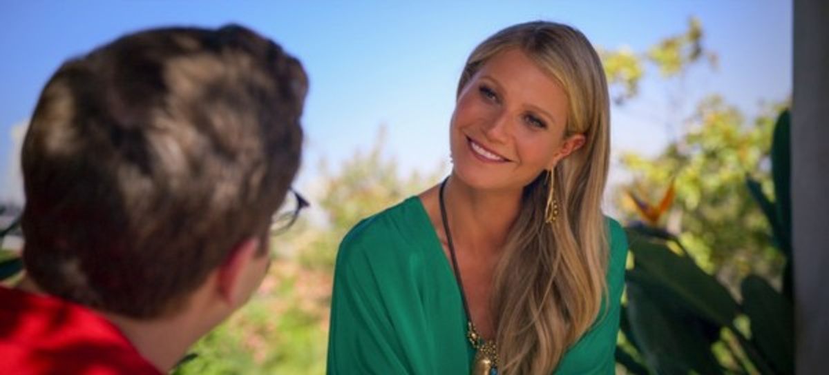 Ben Platt and Gwyneth Paltrow at 