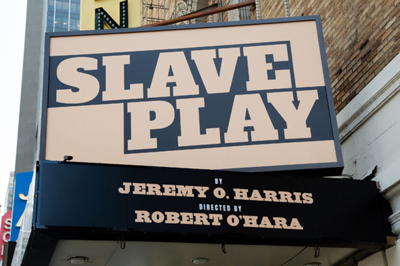 Up on the Marquee: SLAVE PLAY Arrives on Broadway  Image