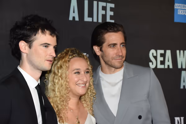 Tom Sturridge, Riva Marker and Jake Gyllenhaal Photo