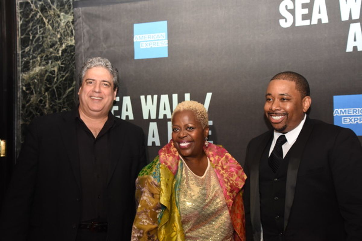 Frank Basile, Lillias White and Brian Moreland at 