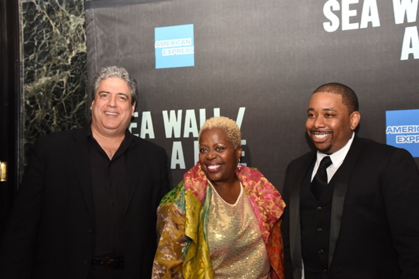 Photo Coverage: On the Red Carpet at Opening Night of SEA WALL/A LIFE, Starring Jake Gyllenhaal and Tom Sturridge  Image