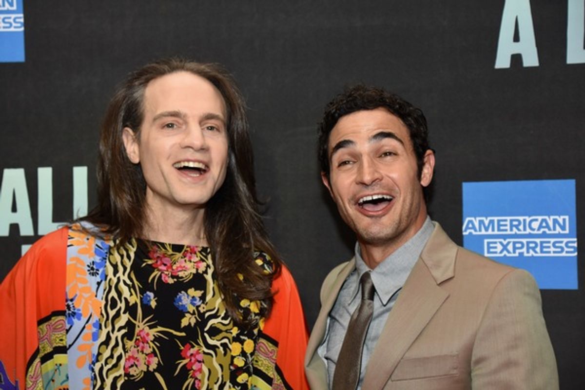 Jordan Roth and Zac Posen at 