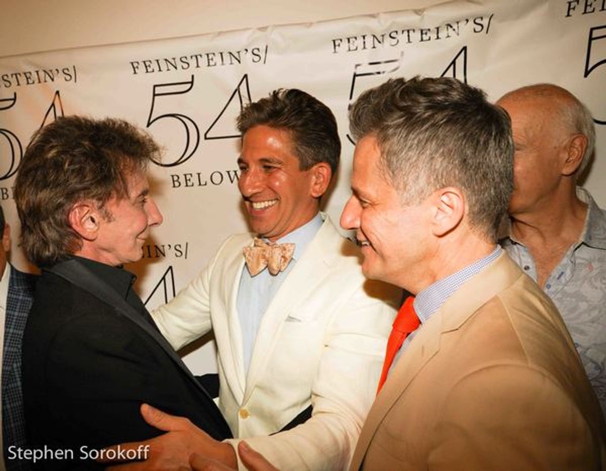 Barry Manilow, Mickey Conlon, Tom Postilio at 