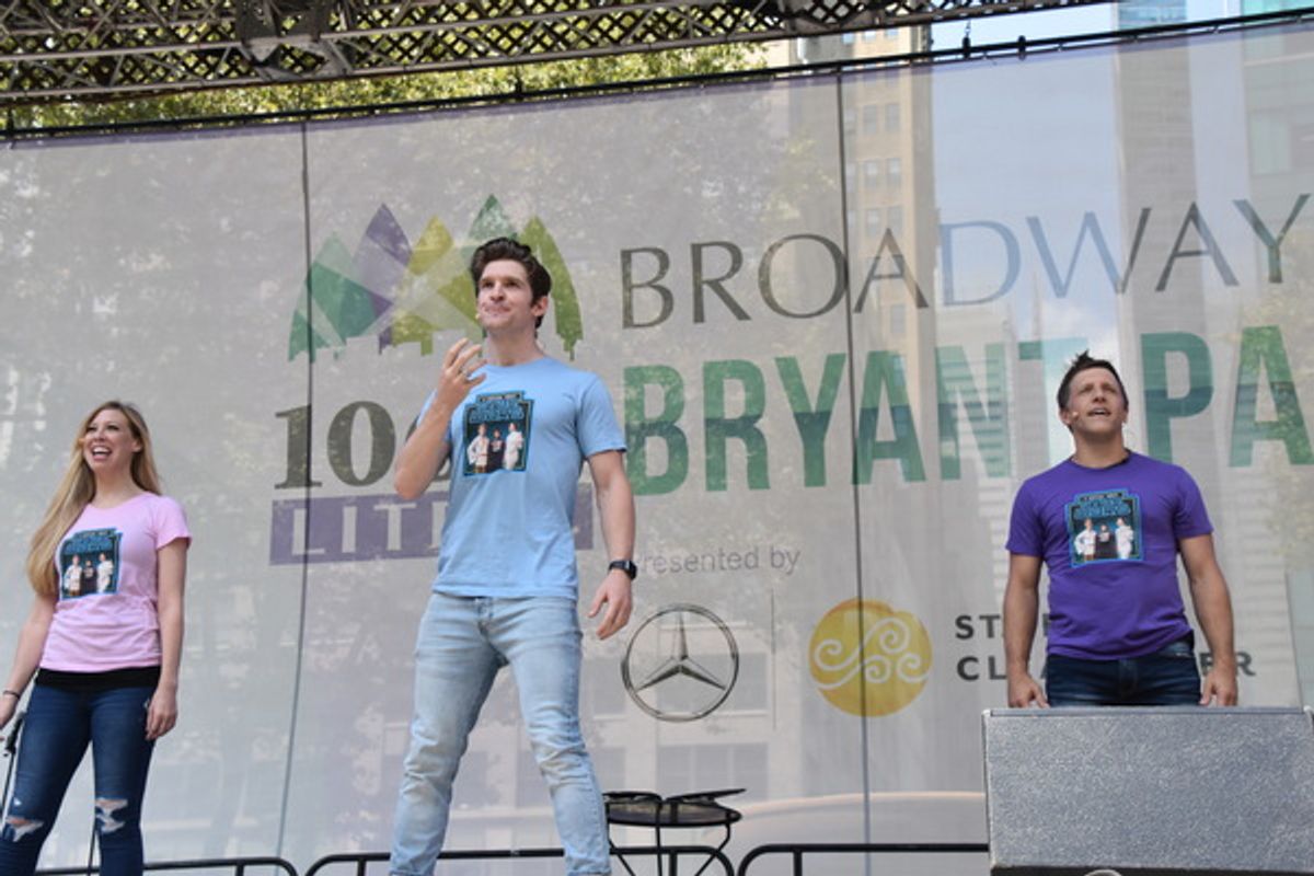 Emily McNamara, Taylor Crousore and Scott Richard Foster at 