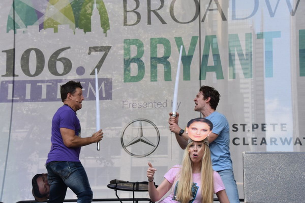 Scott Richard Foster, Taylor Crousore and Emily McNamara at 