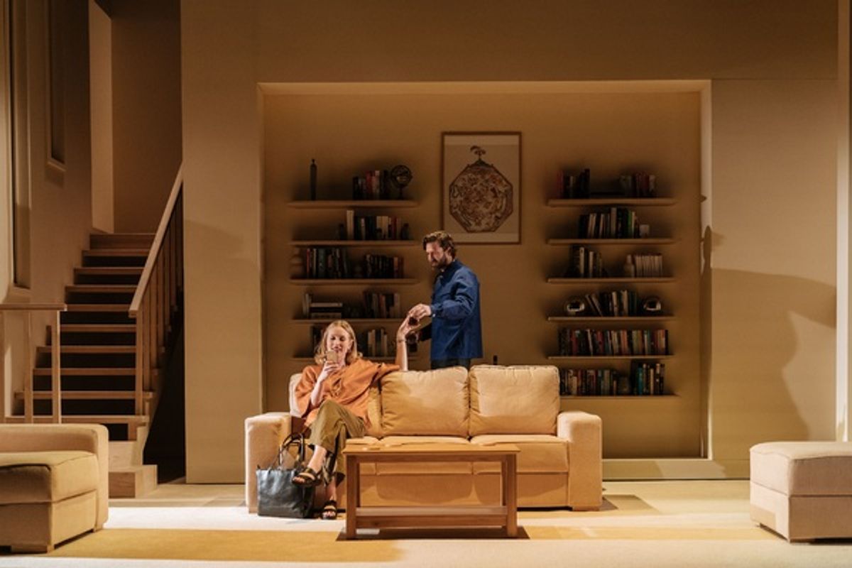 Alice Orr-Ewing and Simon Harrison at 