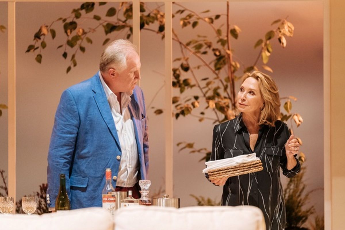 Rupert Vansittart and Felicity Kendal at 