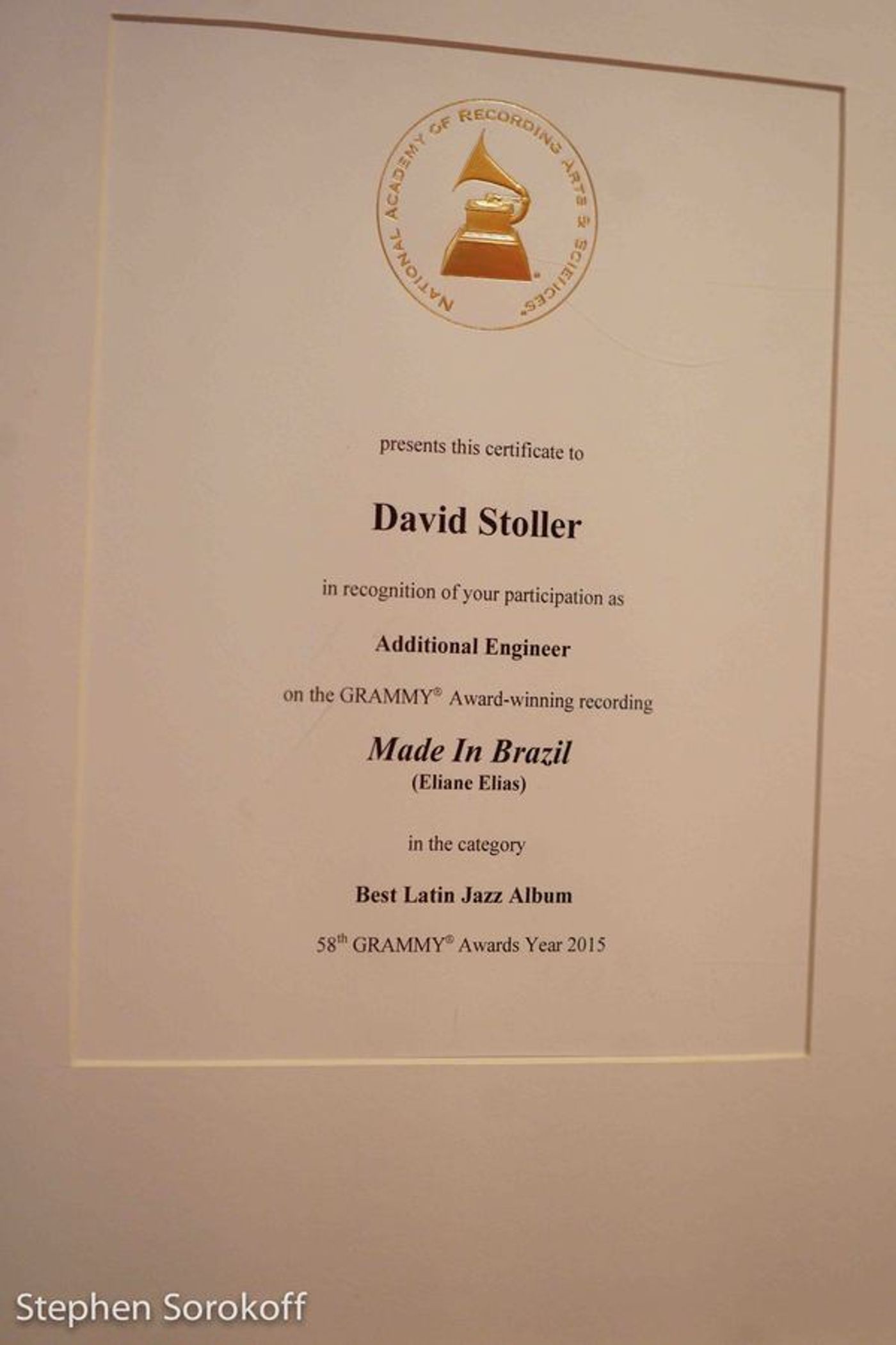 Photo Coverage: Anthony Nunziata Hits the Recording Studio for Solo Debut Album  Image