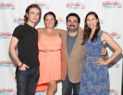 Christopher Dylan White, Sarah Cronk, James Rees, and Danielle Trzcinski Photo