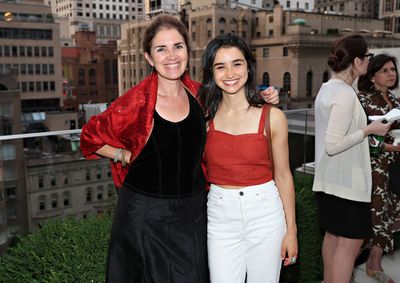 Maria Mileaf and Libe Barer. (Photo by Cindy Ord/Getty Images for Throughline Artists Photo