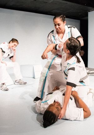 Catherine Dvorak, Jillian Leff, JazmÃn Corona and LaKecia Harris @ BroadwayWorld Catherine Dvorak, Jillian Leff, JazmÃn Corona and LaKecia Harris Photo