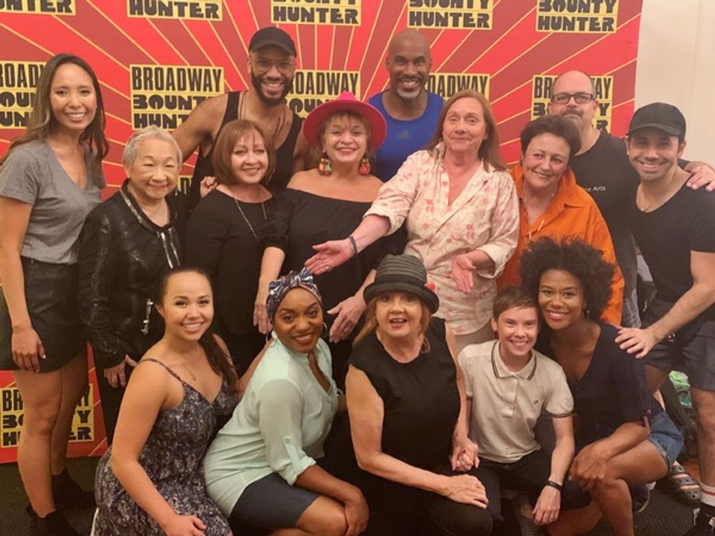 Photo Flash: Annie Golden Visits With ORANGE IS THE NEW BLACK Buddies At BROADWAY BOUNTY HUNTER  Image