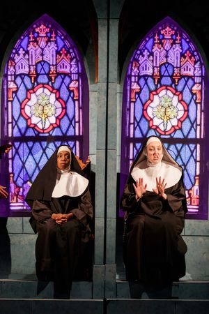 Leslie Ivy-Louthaman as Deloris Van Cartier & Heather Orth  Photo