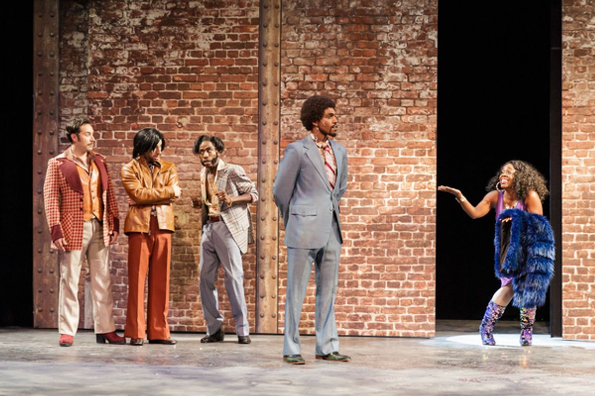 Jesse Cortez as Pablo, Anthony Maglio as Joey, Evan-Joelle as TJ, Montel Anthony Nord as Curtis Jackson, & Leslie Ivy-Louthaman at 