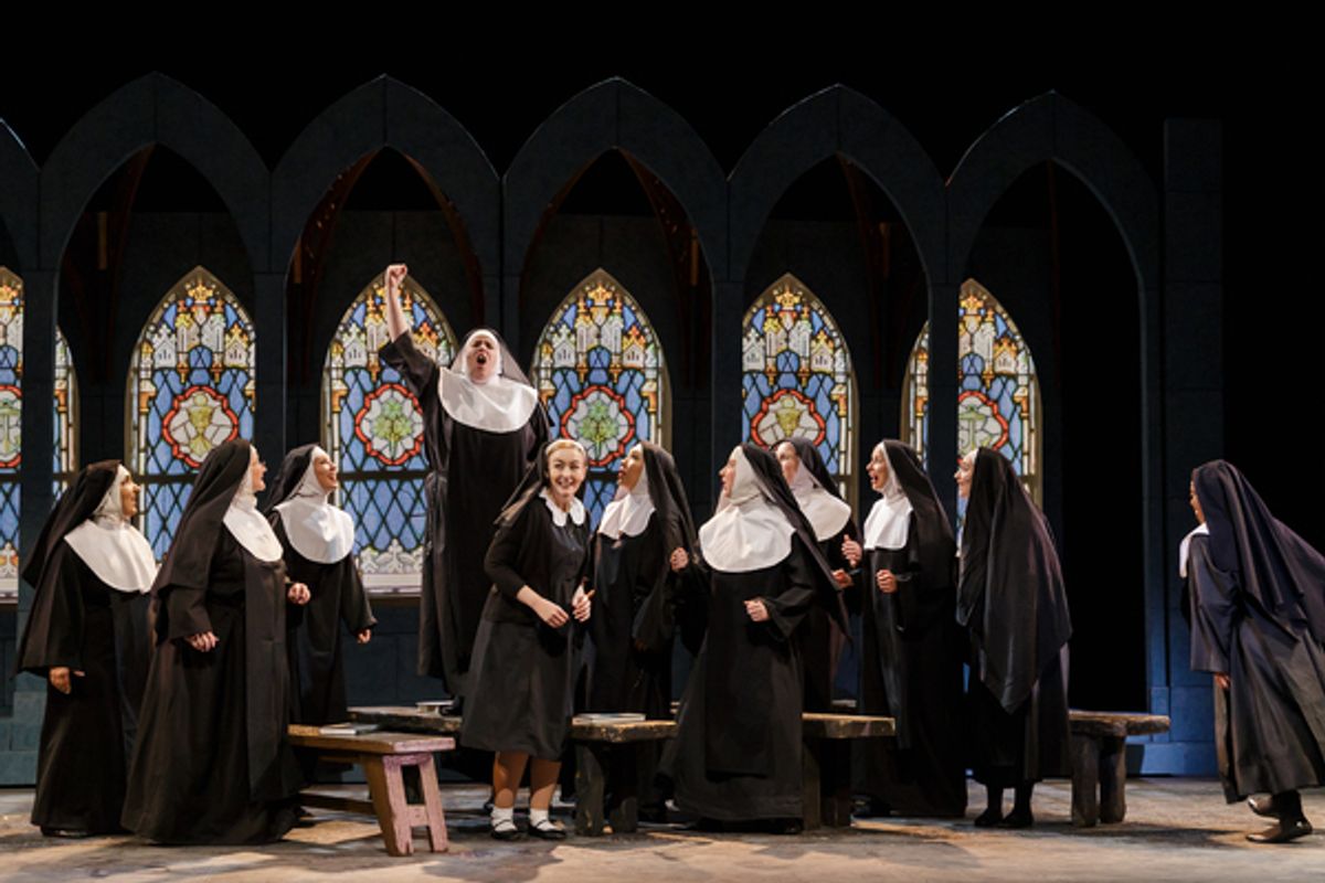  Leslie Ivy-Louthaman and the Cast of SISTER ACT at 