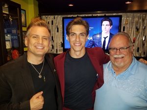 Chris Isaacson, Derek Klena, Ronn Goswick
 Photo