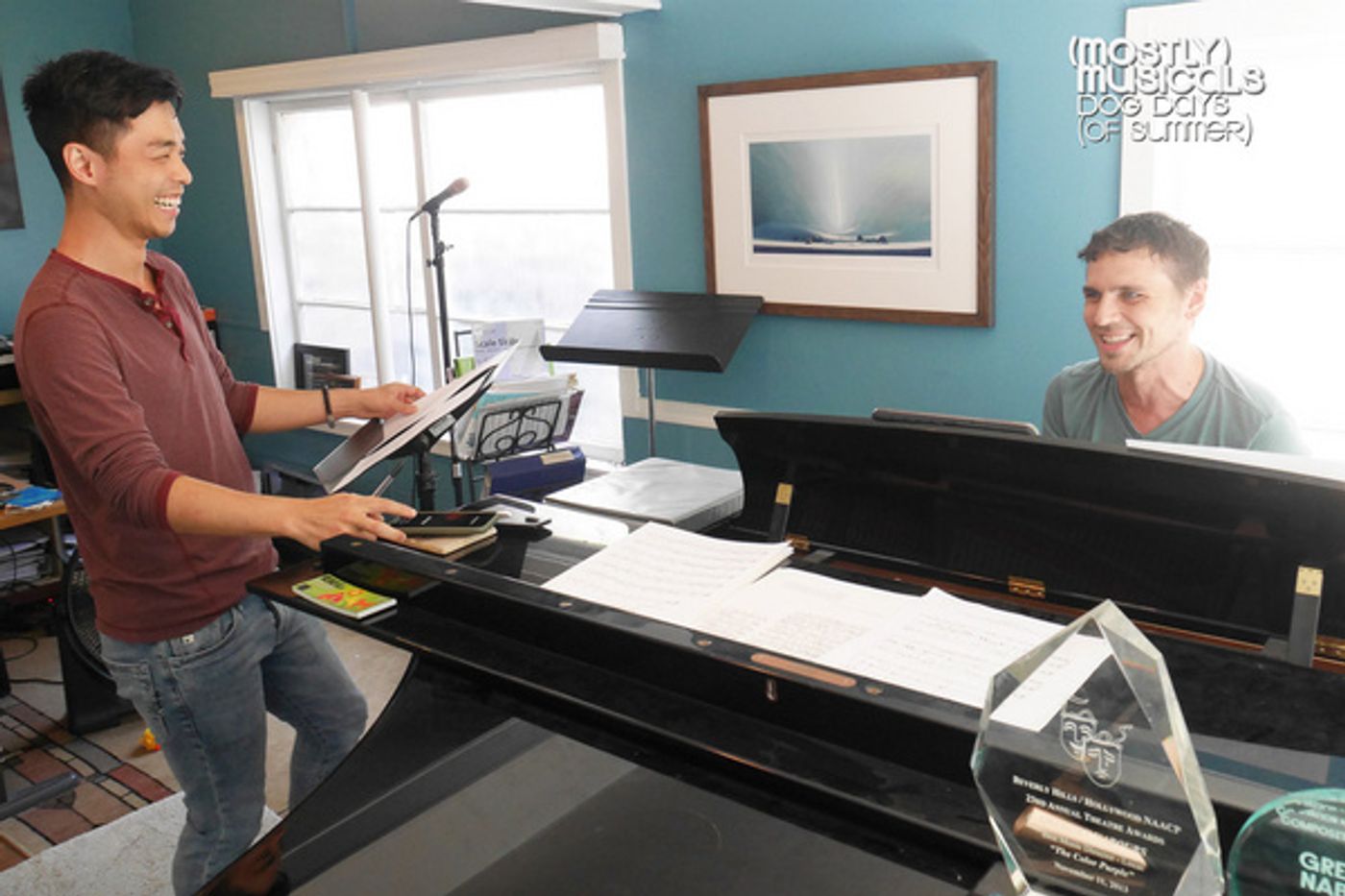 Photo Flash: In Rehearsal For (mostly)musicals' DOG DAYS OF SUMMER  Image