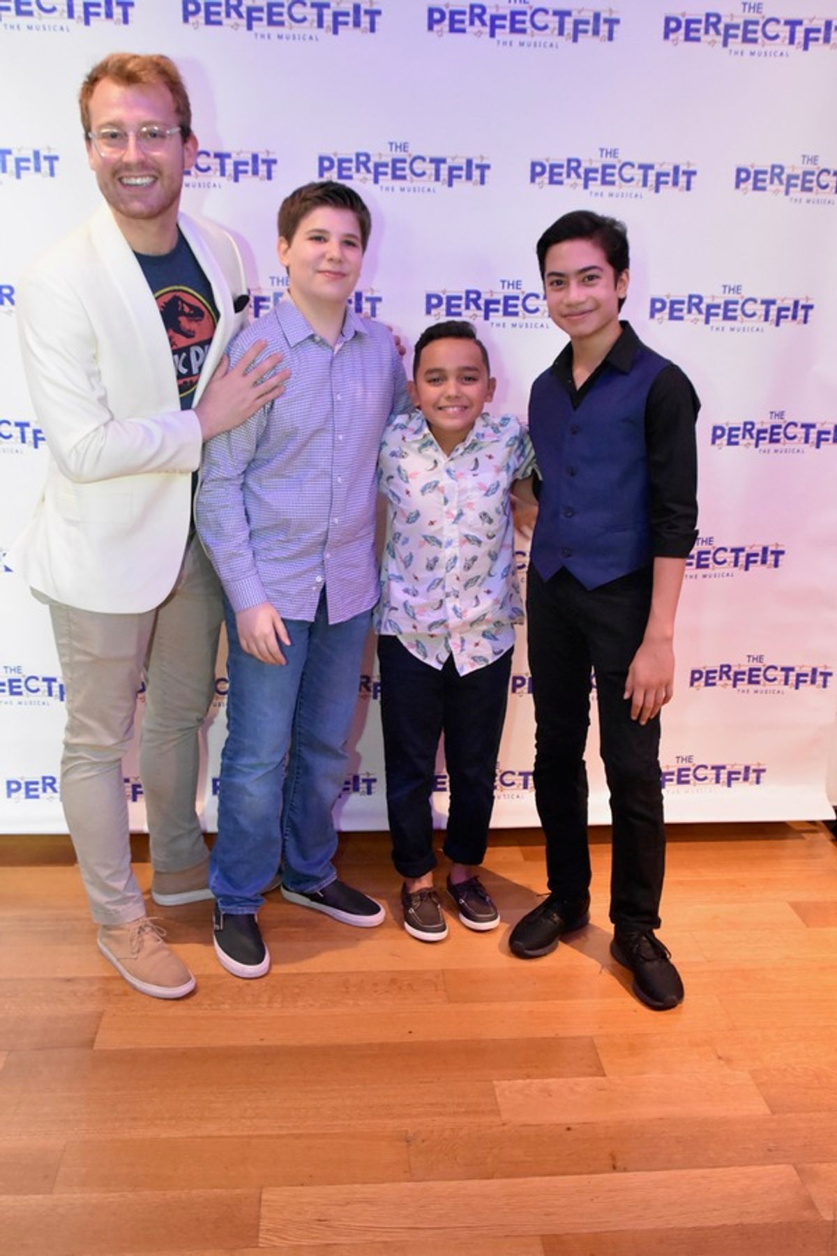 Daniel Dunlow, Joshua Turchin (Composer, Writer and Lyricist) and Ian Saraceni at 