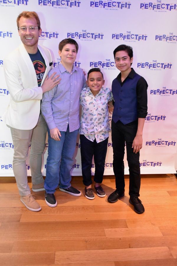 Daniel Dunlow, Joshua Turchin (Composer, Writer and Lyricist) and Ian Saraceni Photo