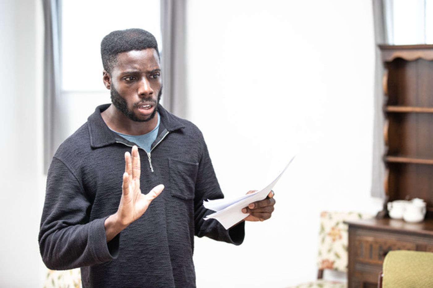 Photo Flash: Inside Rehearsal For MY ONE TRUE FRIEND at Tristan Bates Theatre  Image